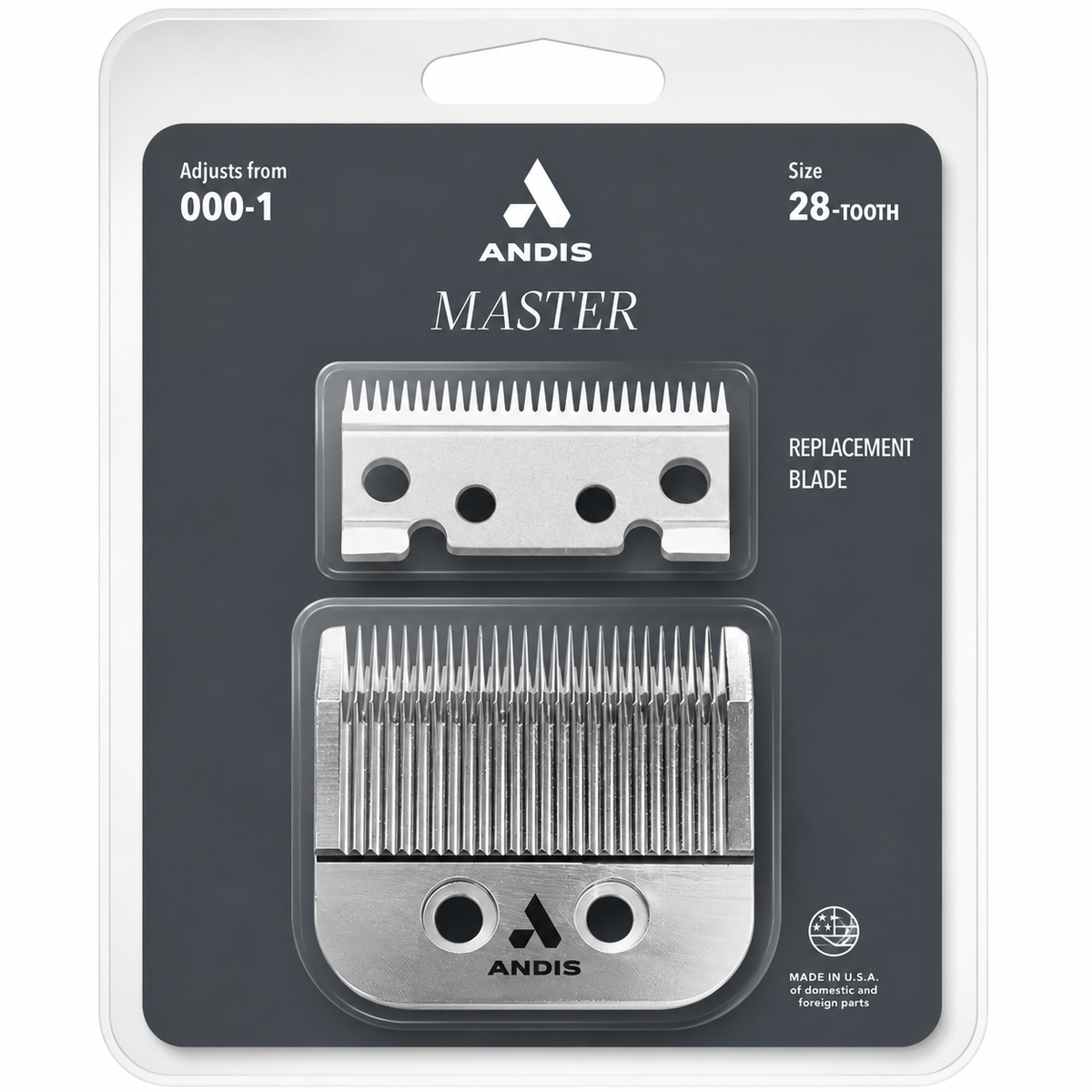 Andis #28 Improved Master Carbon Steel Replacement Blade 01513