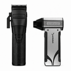 BaBylissPRO FXONE BlackFX Clipper + Sabrent BLOWzer X6 Cordless Air Duster – FX899MB + TF-BZX6