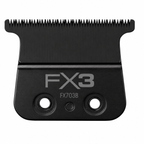 BaBylissPRO FX3 Matte Black 4-Piece Set  T-Blade – Clipper FXX3CB + Trimmer FXX3TB + Shaver FXX3SB + FX703B