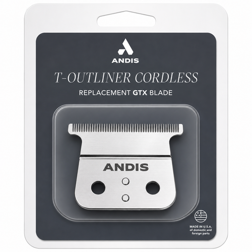 Andis Cordless T-Outliner Li Carbon Steel Deep Tooth GTX Replacement Blade 04555