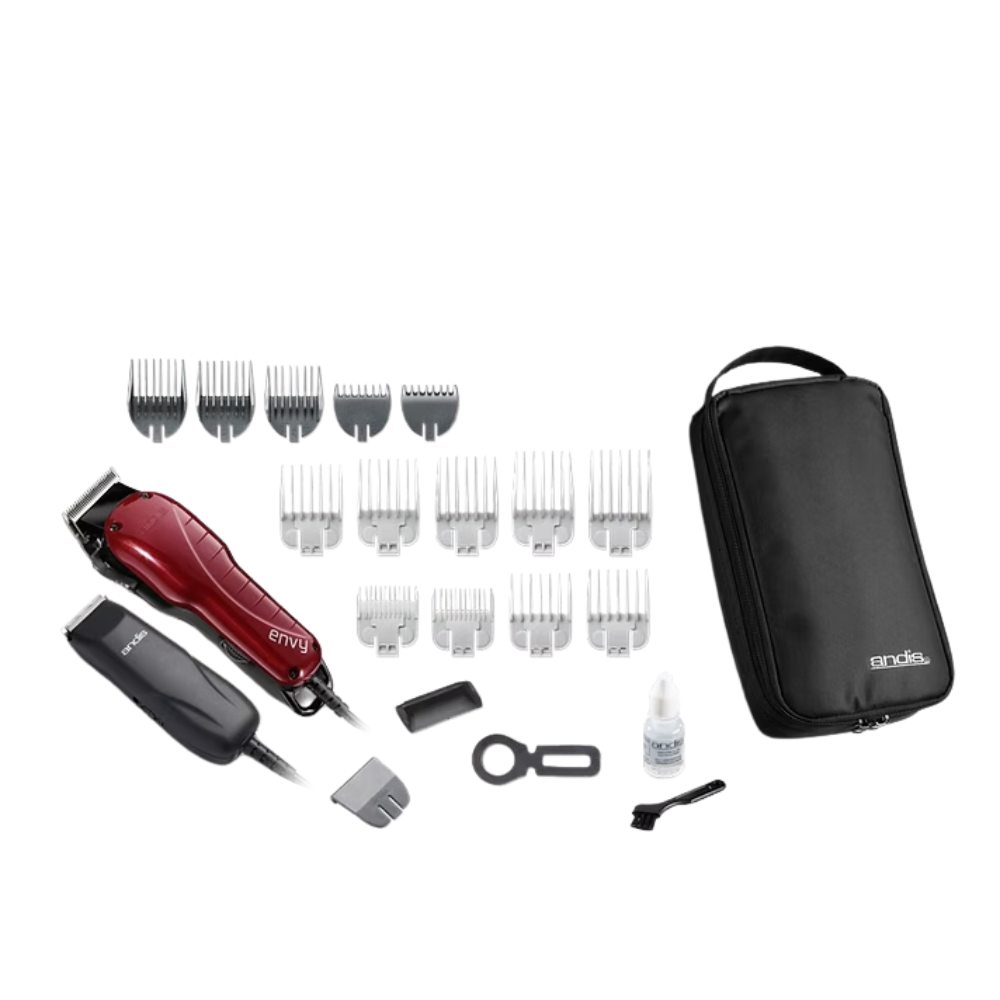 Andis Envy Combo Clipper & Trimmer Kit Professional Barber Set 74020