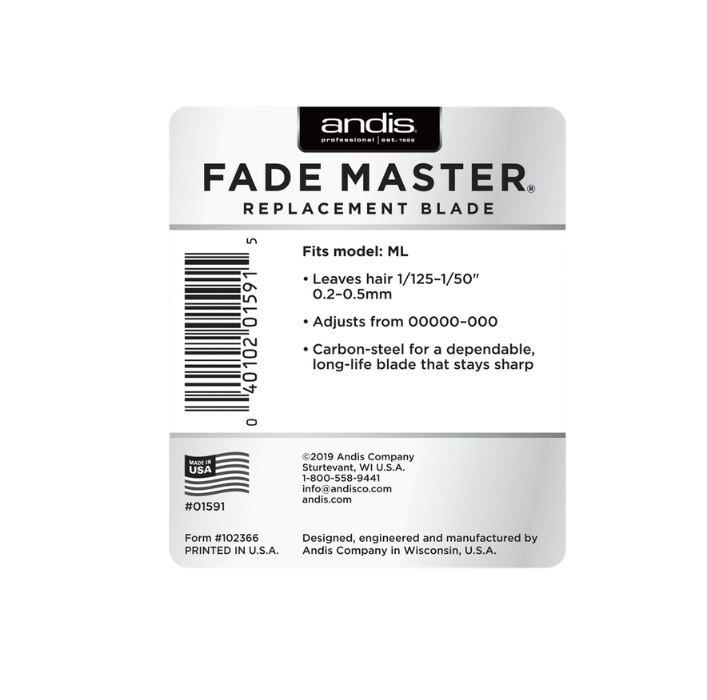 Andis Fade Master Replacement Blade #01591