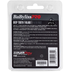 BaBylissPRO Black Deep Tooth Replacement T-Blade FX707BD2 – Precision Cutting for T-Blade Trimmers