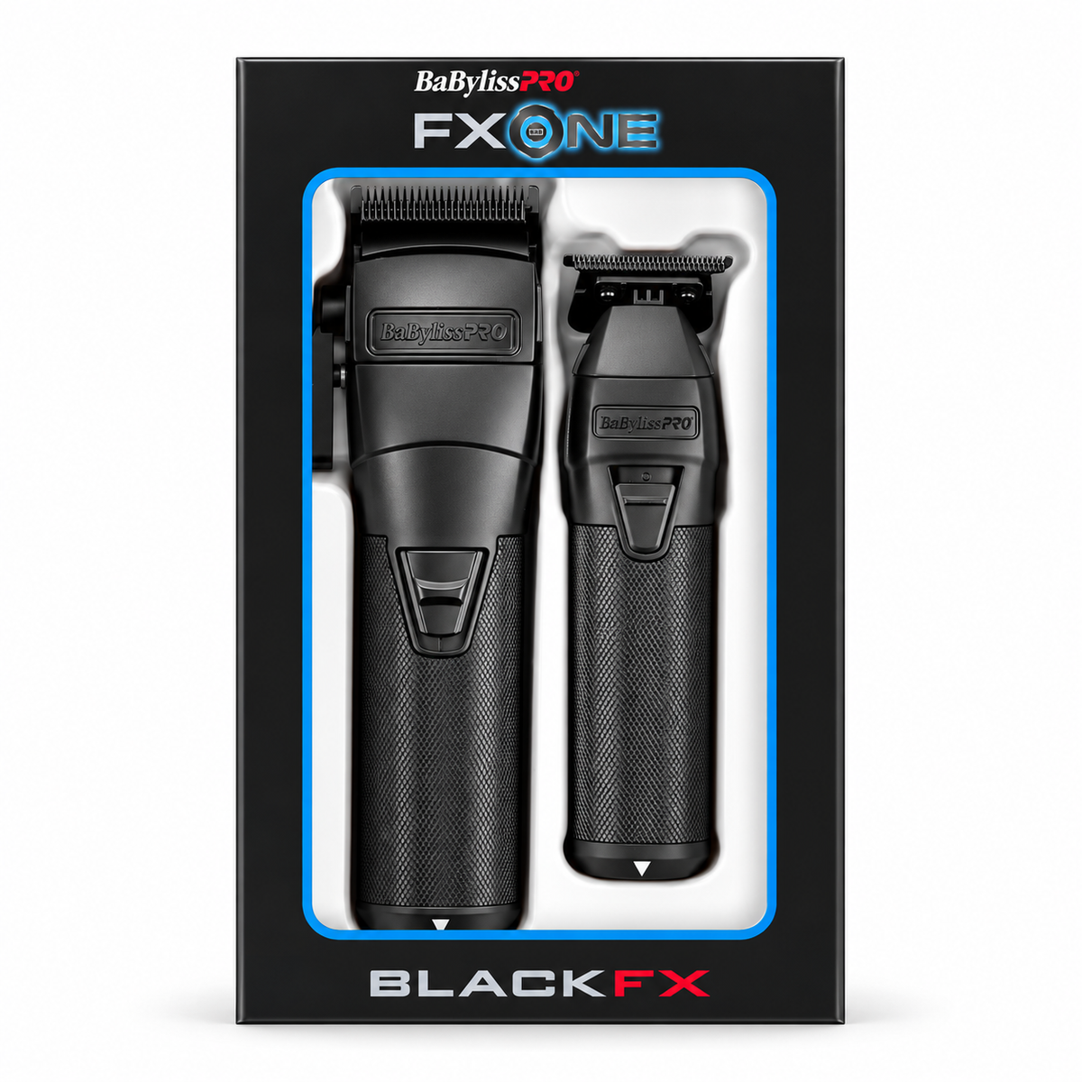 BaBylissPRO FXONE BlackFX Professional Clipper & Trimmer Combo #FX1CTMBTO