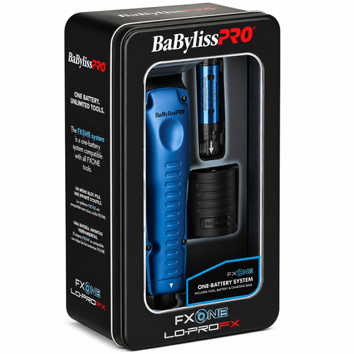 BaBylissPRO FXONE Lo-ProFX Limited Edition Blue Cordless Clipper FX829BL
