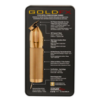 BaBylissPRO GOLD FX Cordless Trimmer FX787G – Precision Trimming with Luxurious Gold Finish