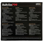 BaBylissPRO GoldFX Trimmer & Single UVFOIL Shaver Combo – FXLFHOLPKG