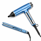 BaBylissPRO Limited Edition Nano Titanium Nano Light Ionic Dryer + FREE 1" Compact Ultra Thin Flat Iron Value Set BNTPP79