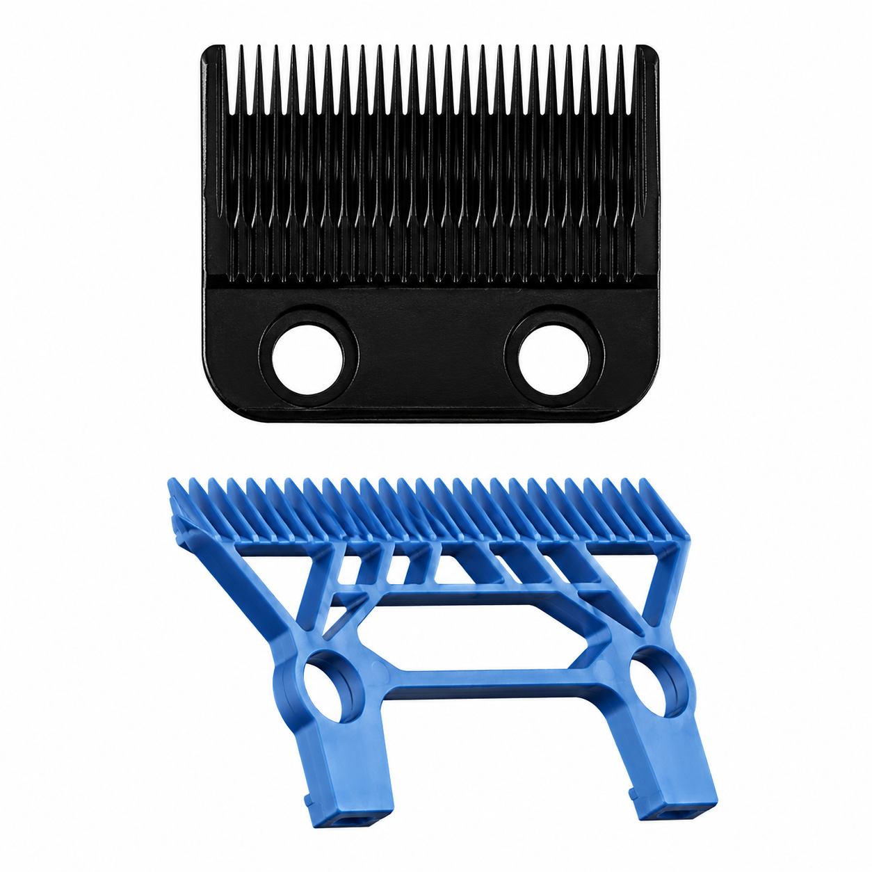 BaBylissPRO Metal Injection Molded (MIM) SPACE Clipper Blade Black Titanium Precision Fade Blade #FX8095B