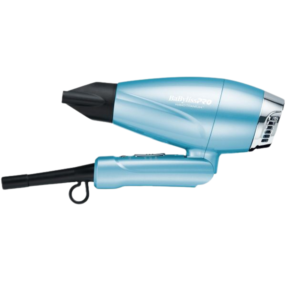 BaBylissPRO Nano Titanium Compact Folding Ionic Dryer BNT910