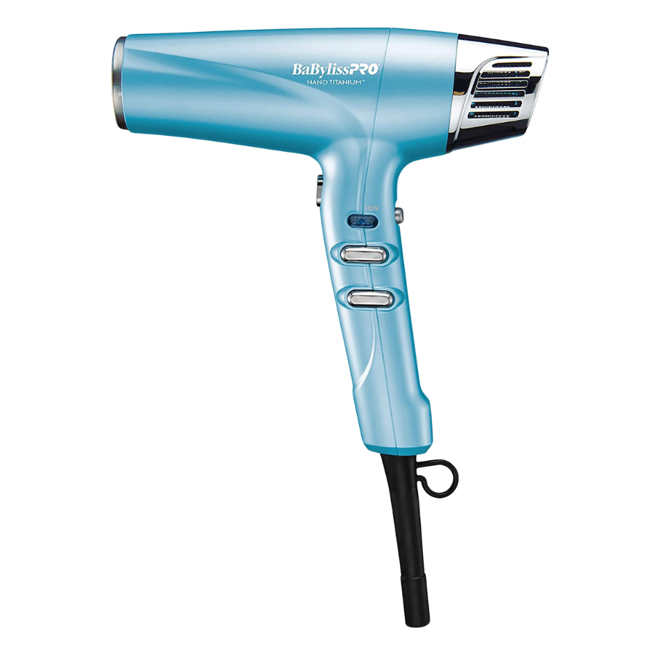 BaBylissPRO Nano Titanium Dual Ionic Dryer BNT9100 – High-Performance Dryer for Fast, Frizz-Free Results