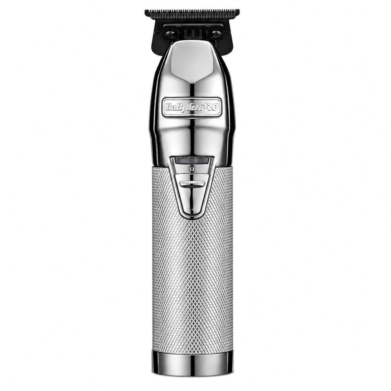 BaBylissPRO SilverFX+ All-Metal Lithium Outlining Trimmer with Gold Titanium Deep Tooth Trimmer Blade Combo FX787NS + FX707G2