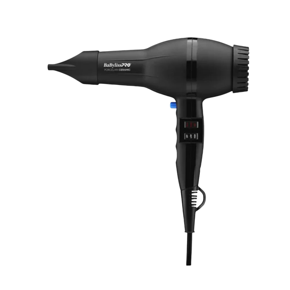 BaByliss PRO Porcelain Ceramic 2800 Dryer 2000W Salon-Quality Hair Dryer BP2800N