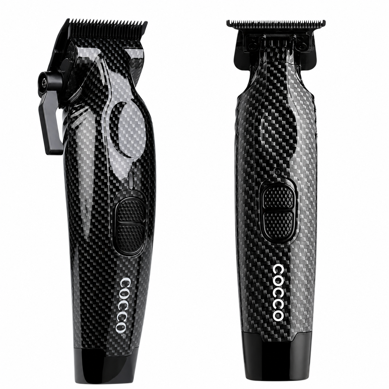 Cocco Clipper & Trimmer Hyper Veloce Pro Carbon Fiber Black Combo CHVPC-CF+CHVPT-CF