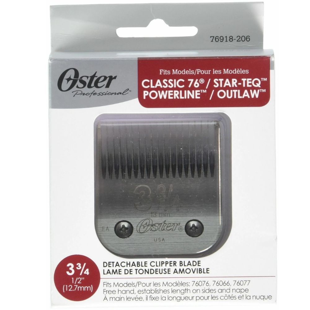 Oster Detachable Blade Size 3‑3/4 Precision Clipper Replacement 76918‑206