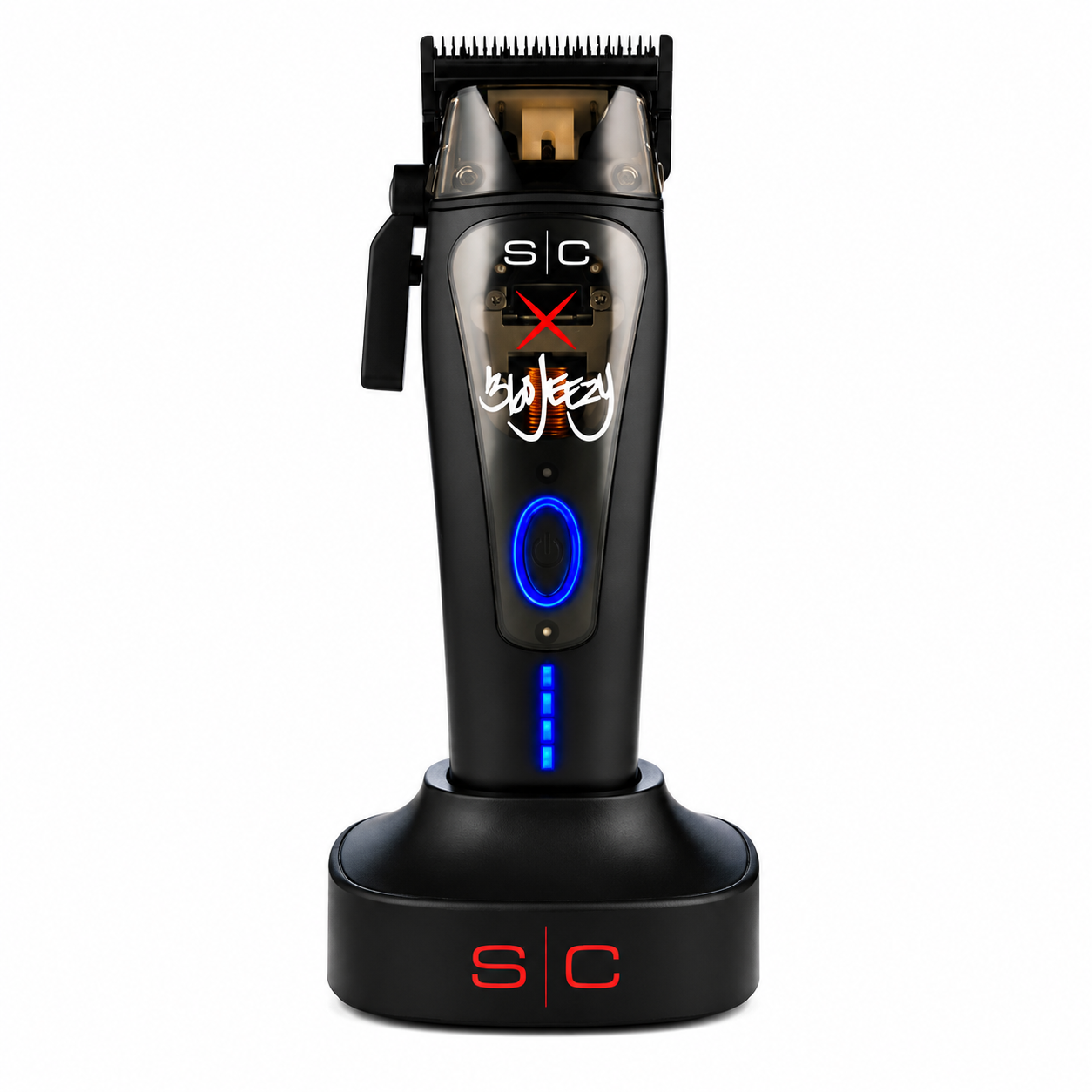 StyleCraft x 360 Jeezy Cordless Clipper & Black Saber Cordless Trimmer Combo SC614B + SC403B