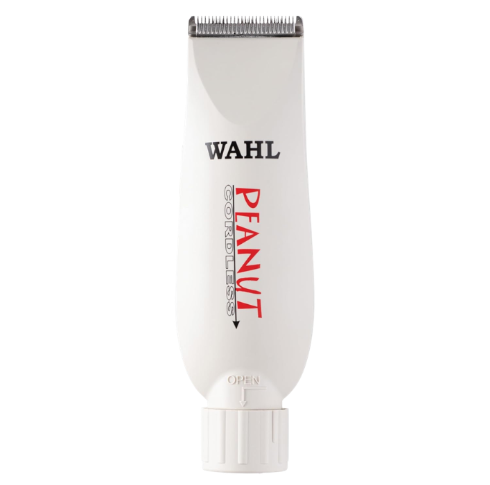 Wahl Professional Peanut Cordless Clipper/Trimmer White 8663