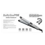 BaBylissPRO BNT3000TGY Limited Edition 1.25" Nano Titanium Prima 3000 Styling Flat Iron – Grey