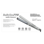 BaBylissPRO BNT4072TGY Limited Edition 1″ Nano Titanium Ultra‑Thin Flat Iron – Grey