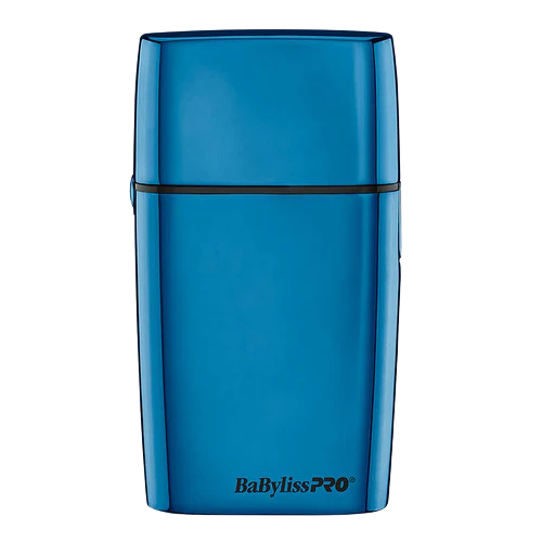 BaBylissPRO FOILFX02 (FXFS2BL) Cord/Cordless Metal Double-Foil Shaver – Blue