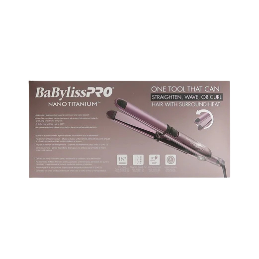 BaBylissPRO Nano Titanium Prima3000 1¼" Flat Iron