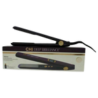 CHI Deep Brilliance 1″ Titanium Flat Iron GFDB12 – Fast-Heating Purple Styler with Free Serum