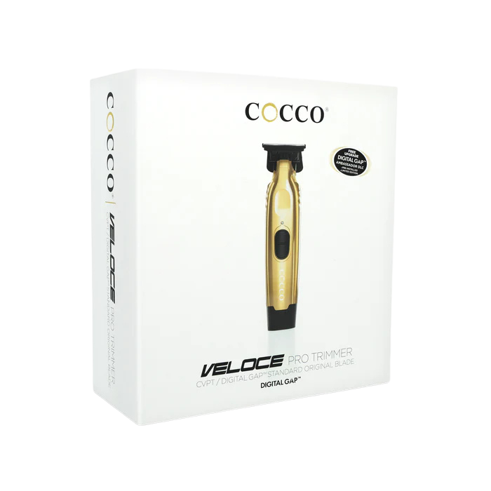 Cocco Veloce Pro CVPT‑GOLD Cordless Trimmer – Gold