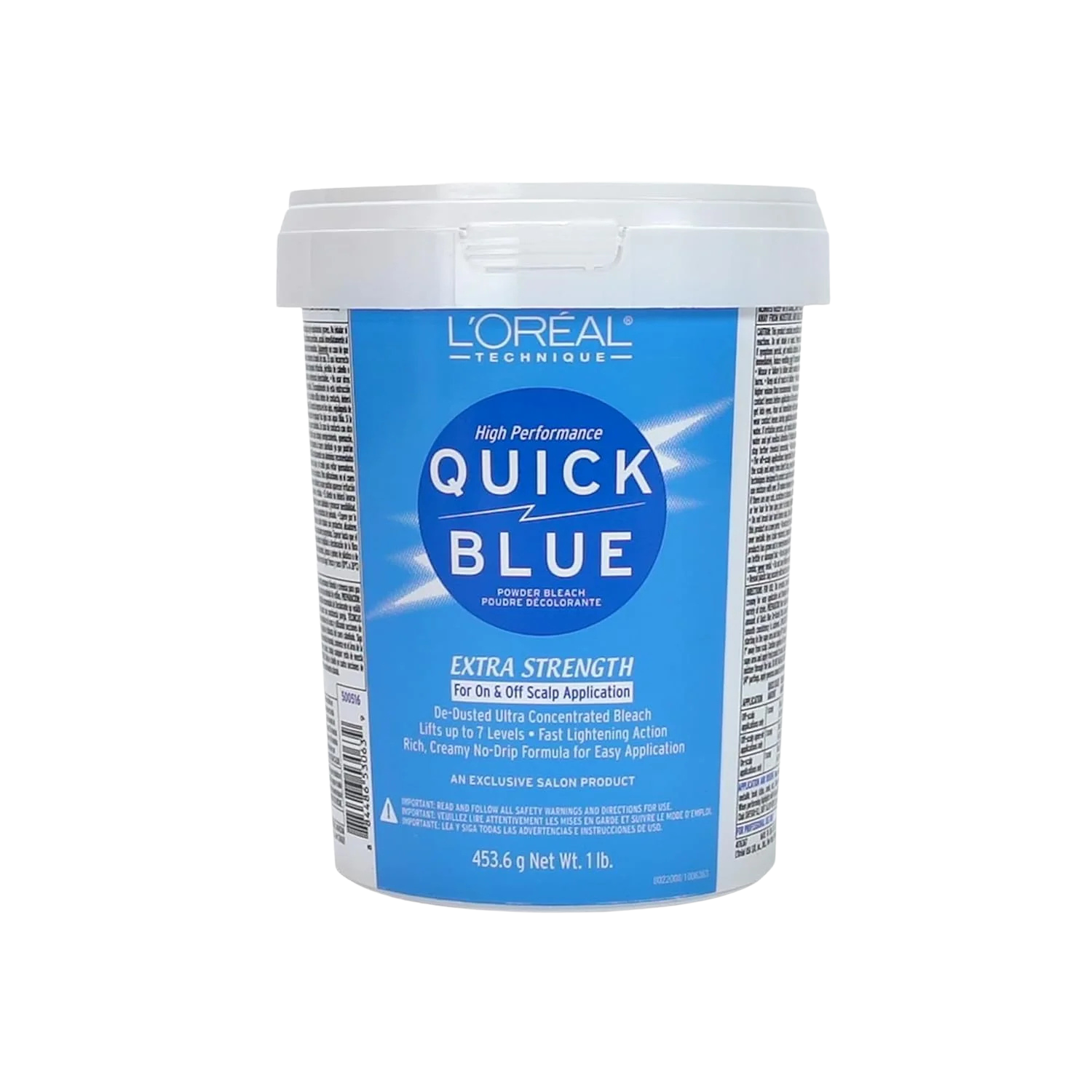 L’Oréal Quick Blue High Performance Powder Lightener – 1 lb Dust-Free, Non-Drip Formula