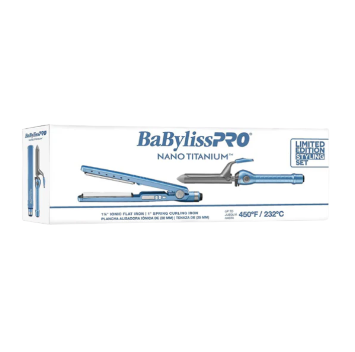 BaBylissPRO Nano Titanium Limited Edition Styling Set BNTPP40