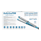BaBylissPRO Nano Titanium Prima3100 Ionic Hair Straightener Dual Voltage 1" Styling Iron BNT3100TUC