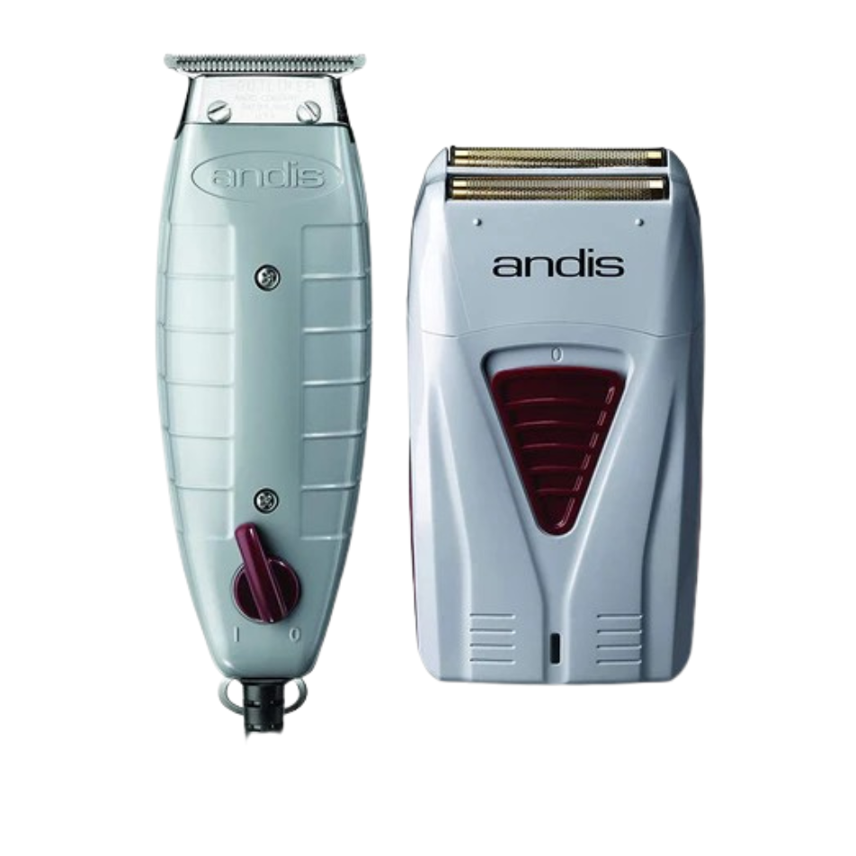 Andis  Finishing Combo T-Outliner Trimmer and Pro Foil Shaver 17195
