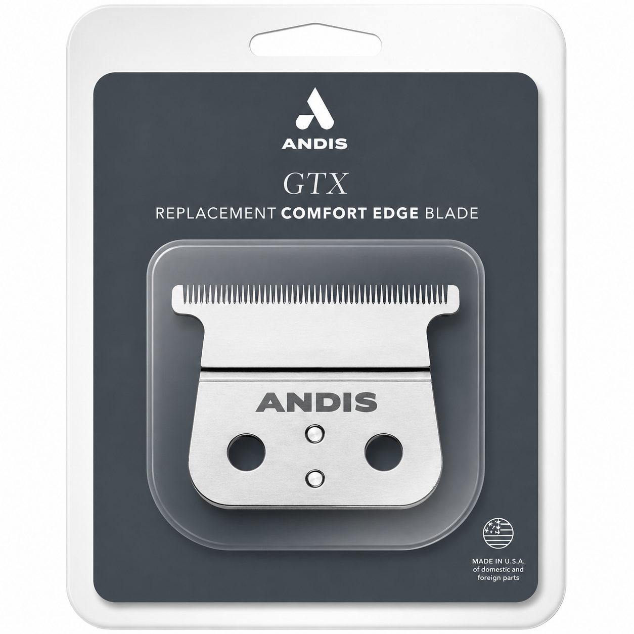 Andis GTX Deep Tooth Comfort Edge Replacement T-Blade Carbon Steel 04850