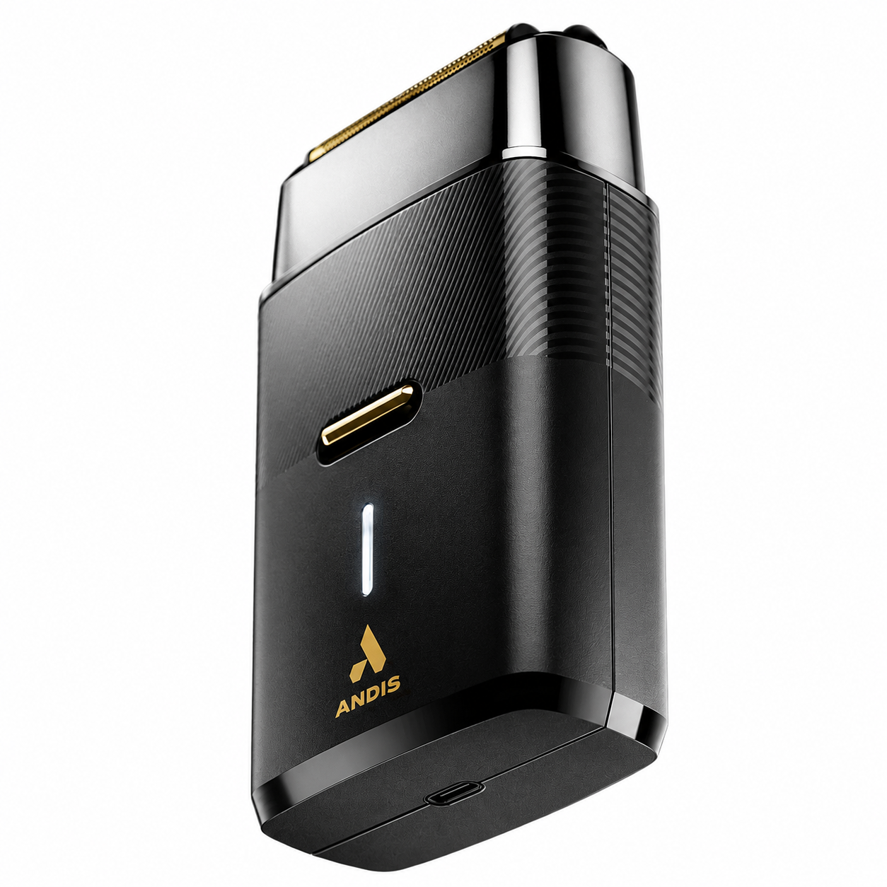 Andis ProFoil Plus II Titanium Double Foil Shaver Black Chrome TS-3 563612