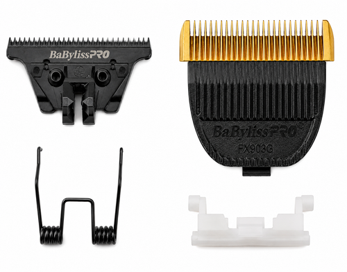 BaBylissPRO FX3 Clipper Replacement DLC/Titanium Fade Blade Gold #FX903G