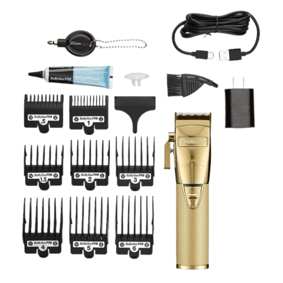 BaBylissPRO GOLDFX FX870G Metal Cord/Cordless Hair Clipper