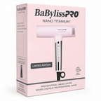 BaBylissPRO Limited Edition Nano Titanium Nano Light Ionic High-Speed Hair Dryer Pink BNTC9200PK