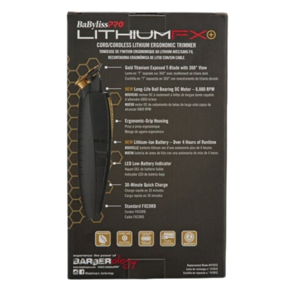 BaBylissPRO LithiumFX Cord/Cordless Trimmer ‎FX773N