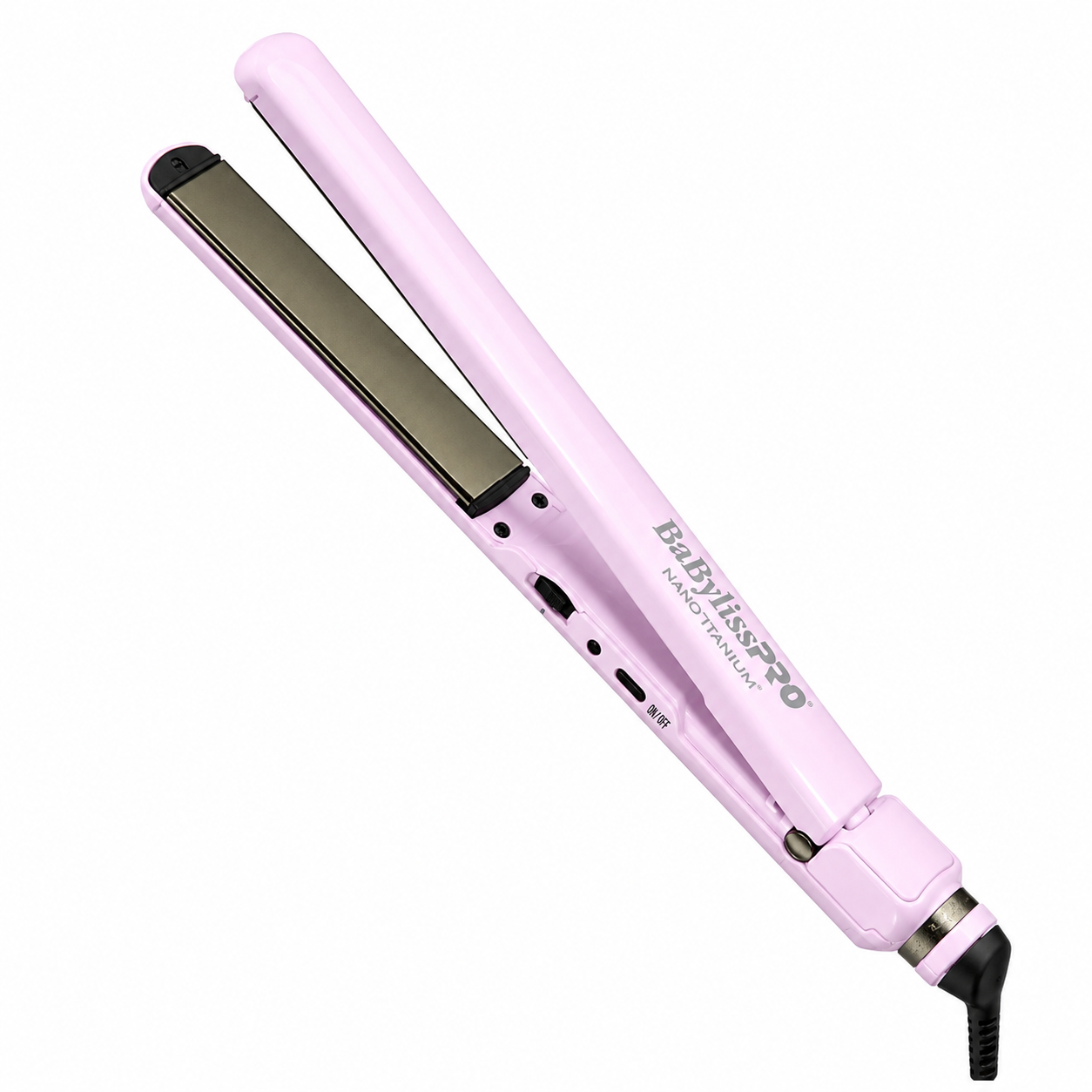 BaBylissPRO Nano Titanium Pink Hair Dryer & 1" Ultra-Thin Flat Iron Combo BNTC9200PK & BNT4072TPK