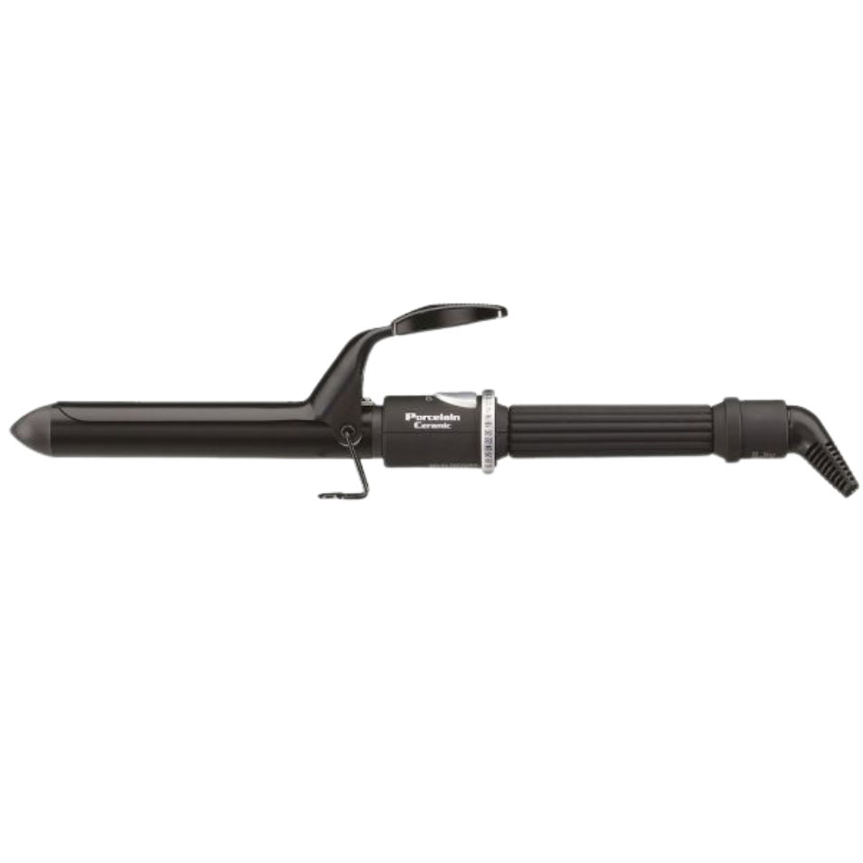 BaByliss Pro Porcelain Ceramic Spring Curling Iron 1" BP100SUC