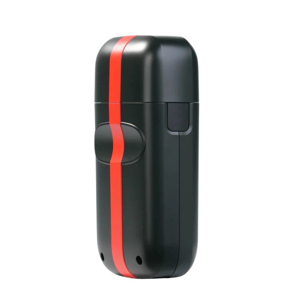 Cocco Veloce Lite Shaver Black/Red Stripe Professional Dual Foil Finishing Shaver