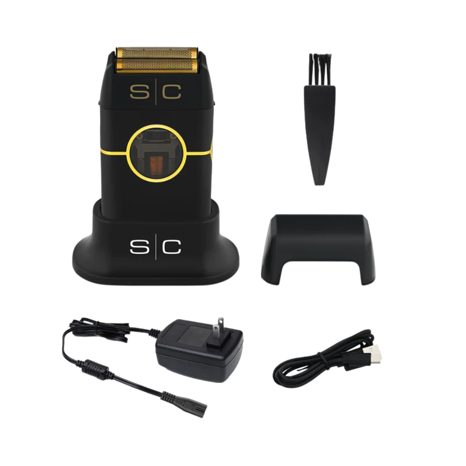 StyleCraft Instinct Metal Double Foil Shaver SC807B