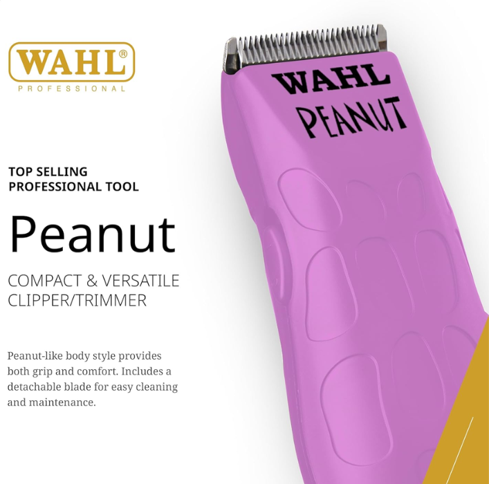 Wahl Orchid Pink/Black Peanut Clipper/Trimmer 3025896