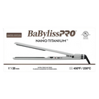 BaBylissPRO BNT4072TGY Limited Edition 1″ Nano Titanium Ultra‑Thin Flat Iron – Grey