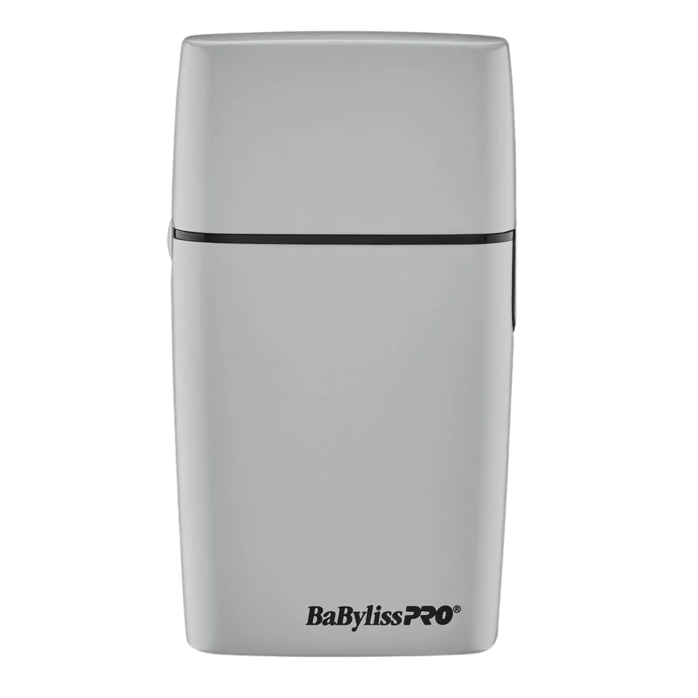 BaBylissPRO FOILFX02 (FXFS2GY) Cord/Cordless Metal Double-Foil Shaver – Gray
