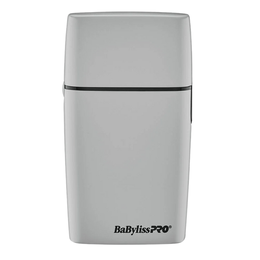 BaBylissPRO FOILFX02 (FXFS2GY) Cord/Cordless Metal Double-Foil Shaver – Gray