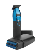 BaBylissPRO LimitedFX Black & Blue Trimmer & Foil Shaver Set – FXDUOFS2TBL