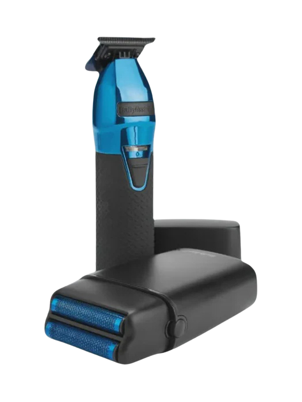 BaBylissPRO LimitedFX Black & Blue Trimmer & Foil Shaver Set – FXDUOFS2TBL