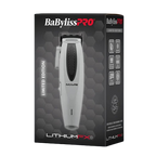 BaBylissPRO LithiumFX+ Limited Edition Cordless Clipper – Grey FX673NSGY