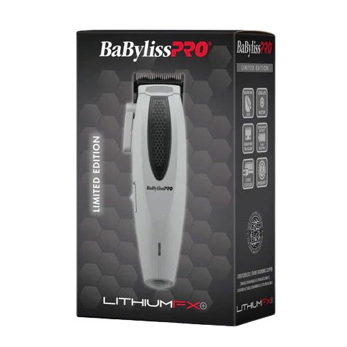 BaBylissPRO LithiumFX+ Limited Edition Cordless Clipper – Grey FX673NSGY