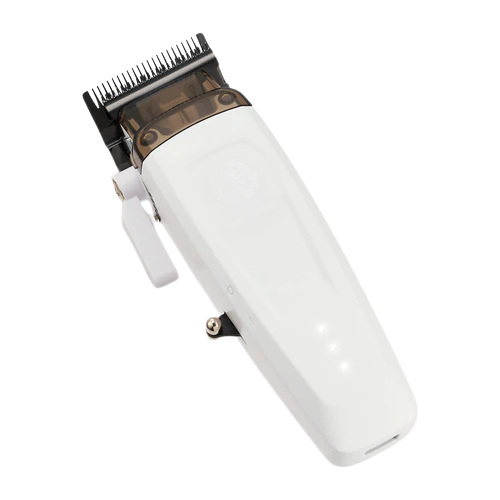StyleCraft Saber II SC619 White – Limited Edition Cordless Digital Brushless Motor Clipper